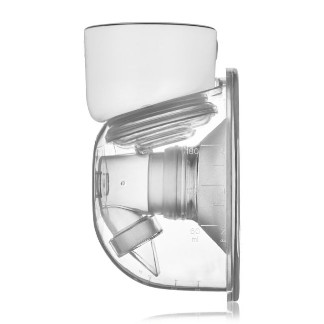 Pompa de san, Lionelo, Fidi Free Simple, Portabila, Cu accesorii, Hands-free, 9 functii de masaj, Functie de pauza, Capacitate 180 ml, Alb BYNLOC-FIDI_FREE_SIMPLE_WHITE_NATURAL