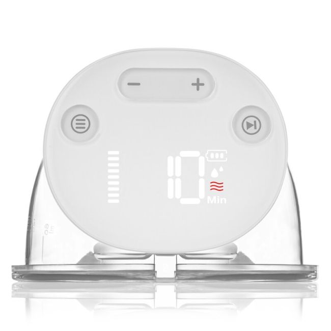 Pompa de san, Lionelo, Fidi Free Simple, Portabila, Cu accesorii, Hands-free, 9 functii de masaj, Functie de pauza, Capacitate 180 ml, Alb BYNLOC-FIDI_FREE_SIMPLE_WHITE_NATURAL