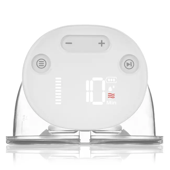 Pompa de san, Lionelo, Fidi Free Simple, Portabila, Cu accesorii, Hands-free, 9 functii de masaj, Functie de pauza, Capacitate 180 ml, Alb BYNLOC-FIDI_FREE_SIMPLE_WHITE_NATURAL