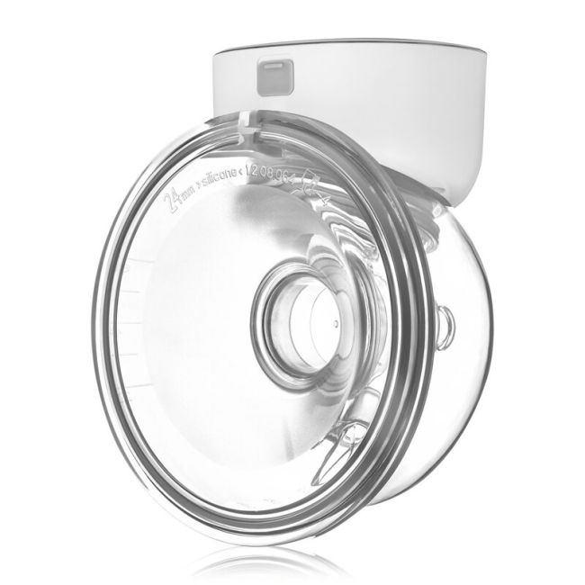 Pompa de san, Lionelo, Fidi Free Simple, Portabila, Cu accesorii, Hands-free, 9 functii de masaj, Functie de pauza, Capacitate 180 ml, Alb BYNLOC-FIDI_FREE_SIMPLE_WHITE_NATURAL