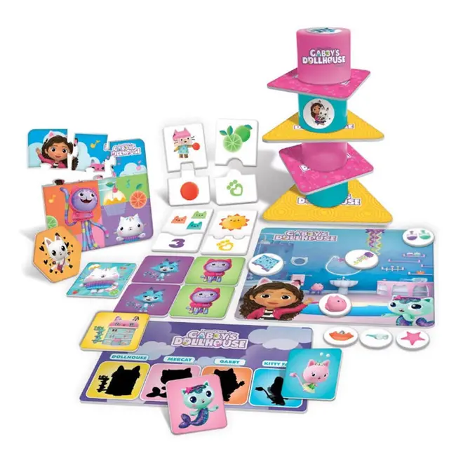 Prima mea colectie de jocuri - gabby's dollhouse