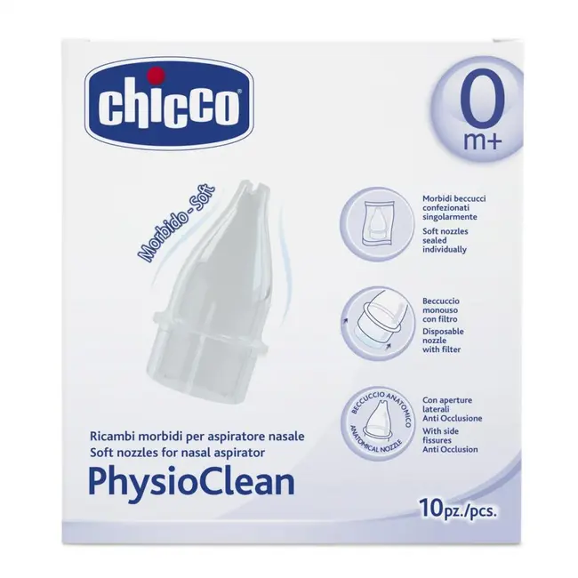 Rezerva Chicco PhysioClean pentru aspirator nazal, 10buc. CHC04982-7