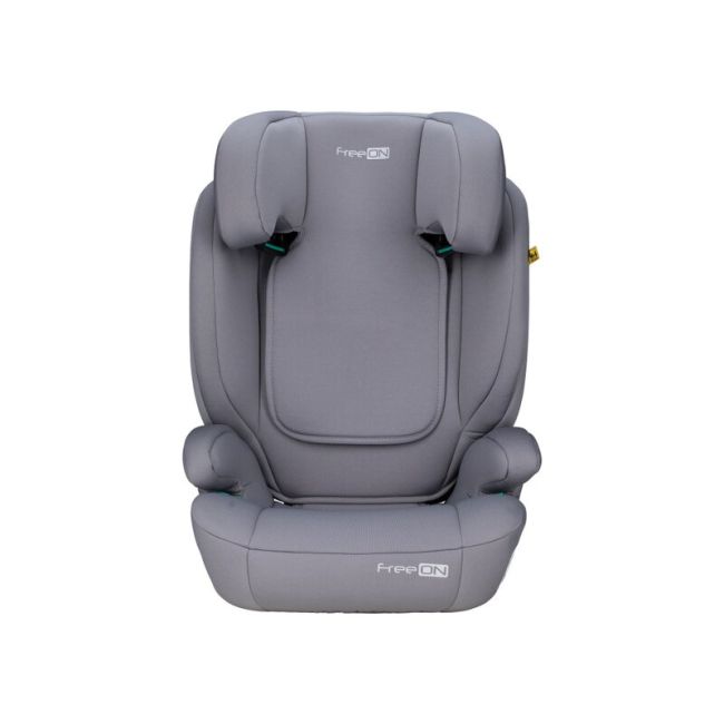 Scaun auto, FreeON, Vega, I-Size, Grupa 2/3, 100-150 cm, 4-12 ani, Cu husa detasabila, Cu cotiere, Cu tetiera reglabila 14 pozitii, Conform cu standardul european de securitate ECE R129, Gri BYN49140