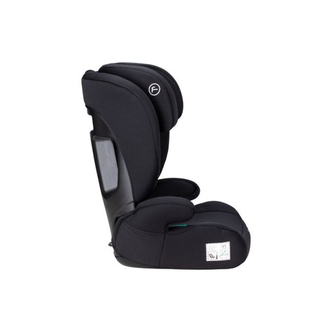 Scaun auto, FreeON, Vega, I-Size, Grupa 2/3, 100-150 cm, 4-12 ani, Cu husa detasabila, Cu cotiere, Cu tetiera reglabila 14 pozitii, Conform cu standardul european de securitate ECE R129, Negru BYN49133