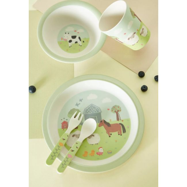 Set tacamuri din bambus Ferma DNBSB_ZOE070_TACAM