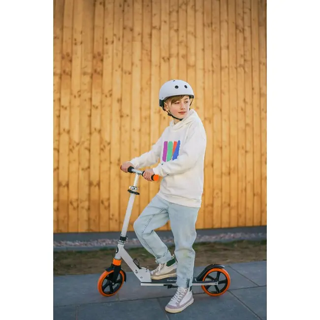 Trotineta, Lionelo, Luca, Pentru copii sau adulti, Ultrapliabila, Pana la 100 Kg, Conform cu standardul european de securitate EN14619, Roz BYNLO-LUCA_BLACK_CARBON_PINK