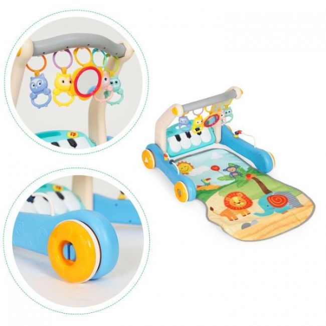 Antemergator educational 2 in 1 cu salteluta de joaca huanger he0637 edeedihe0637