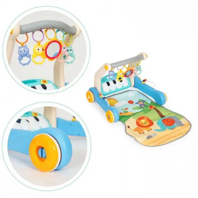 Antemergator educational 2 in 1 cu salteluta de joaca huanger he0637 edeedihe0637