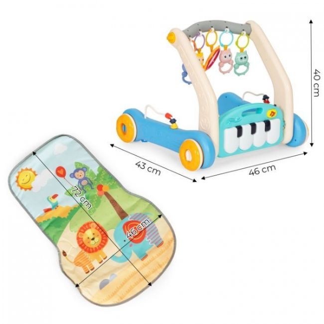 Antemergator educational 2 in 1 cu salteluta de joaca huanger he0637 edeedihe0637