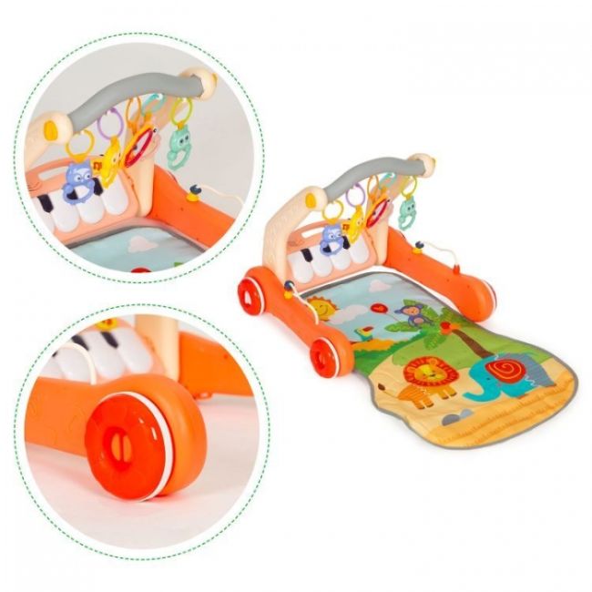 Antemergator educational 2 in 1 cu salteluta de joaca huanger he0638 edeedihe0638