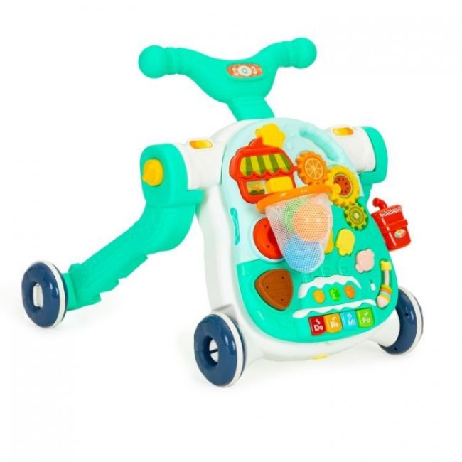 Antemergator educational 4 in 1 (antemergator, masuta, trotineta, bicicleta) huanger he0817 - verde edeedihe0816