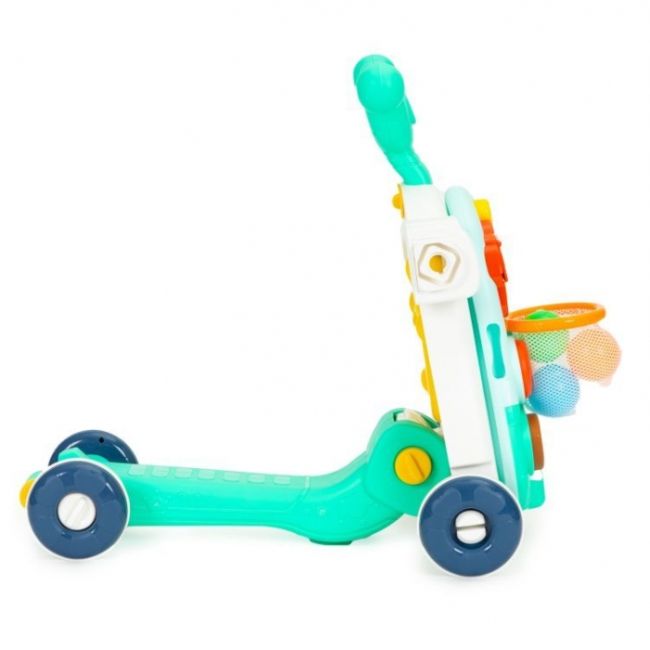 Antemergator educational 4 in 1 (antemergator, masuta, trotineta, bicicleta) huanger he0817 - verde edeedihe0816