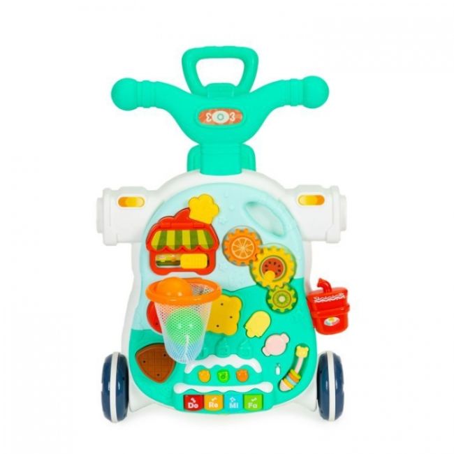 Antemergator educational 4 in 1 (antemergator, masuta, trotineta, bicicleta) huanger he0817 - verde edeedihe0816