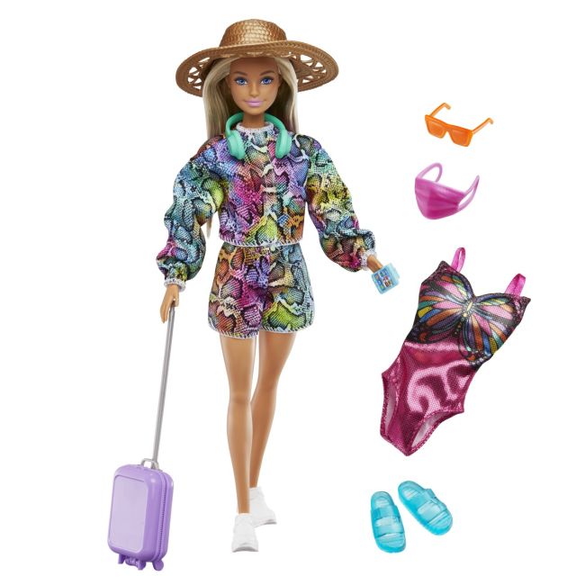 BARBIE PAPUSA BARBIE IN CALATORIE VIVMTHGM54