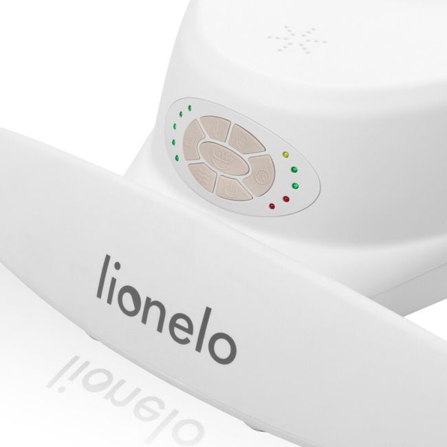 Balansoar, Lionelo, Mell, 2 in 1, Rotire 360 grade, Electric, Cu 3 moduri de leganare, Cu 5 trepte de viteza, Cu 3 pozitii de inclinare, Cu timer, 12 melodii si 2 sunete ale naturii, Pana la 9 kg, Bej BYNLO-MELL_BEIGE_SAND