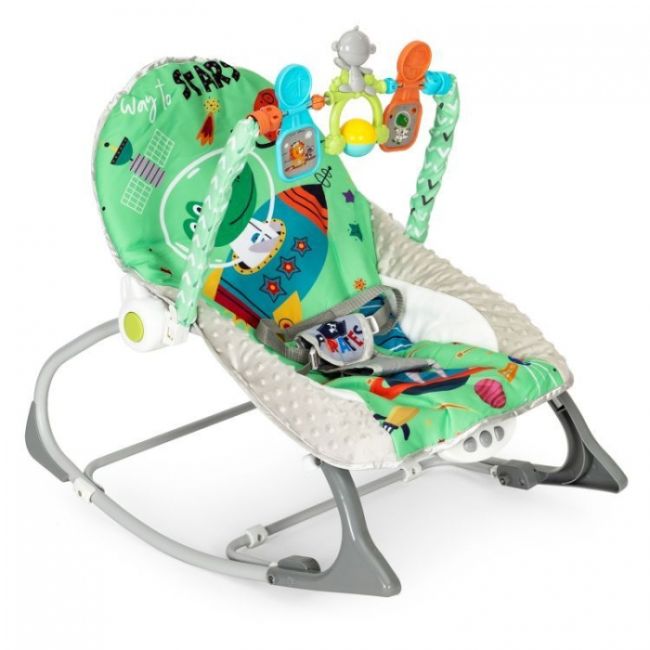 Balansoar 2 in 1 cu vibratii si sunete ecotoys 27244 edeedi27244