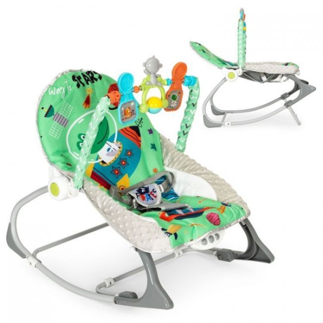 Balansoar 2 in 1 cu vibratii si sunete ecotoys 27244 edeedi27244