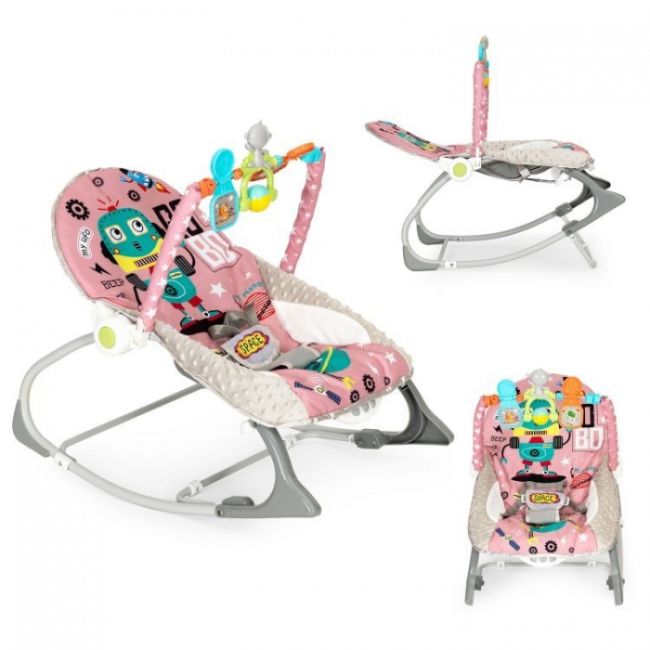 Balansoar 2 in 1 cu vibratii si sunete ecotoys 27245 edeedi27245