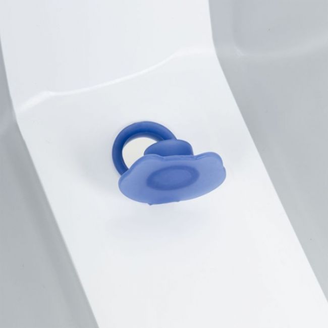 Cadita de baie cu dop de scurgere ecotoys ha-b46 - gri edeediha-b46gray