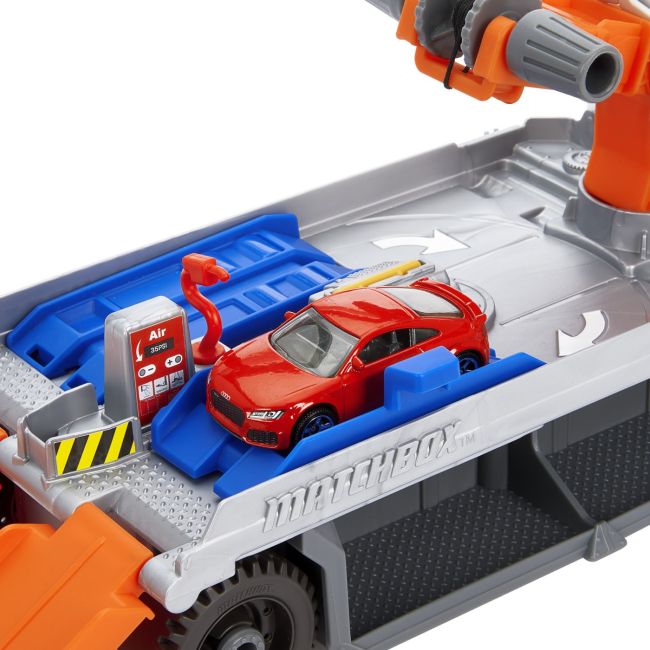 MATCHBOX ACTION DRIVERS CAMION DE REPARATII SI REMORCARE VIVMTHRY43