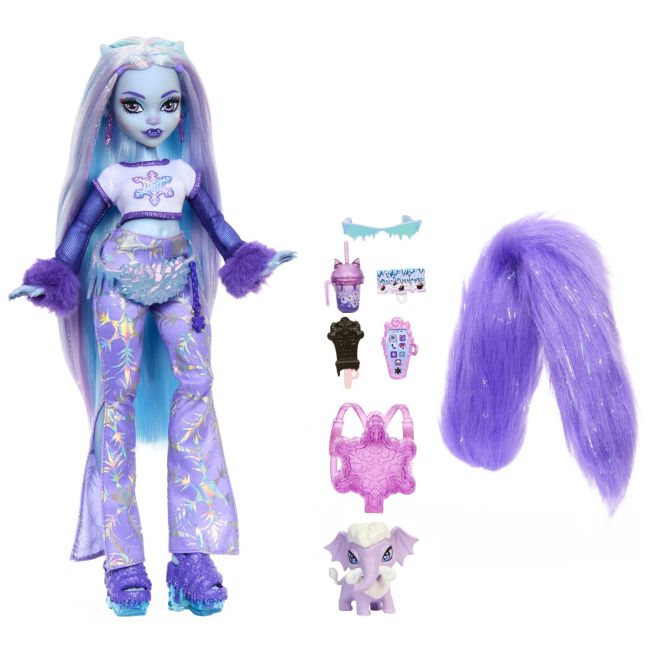 MONSTER HIGH PAPUSA ABBEY BOMINABLE SI ANIMALUT TUNDRA VIVMTHNF64