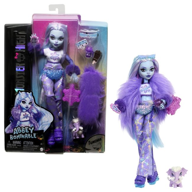 MONSTER HIGH PAPUSA ABBEY BOMINABLE SI ANIMALUT TUNDRA VIVMTHNF64