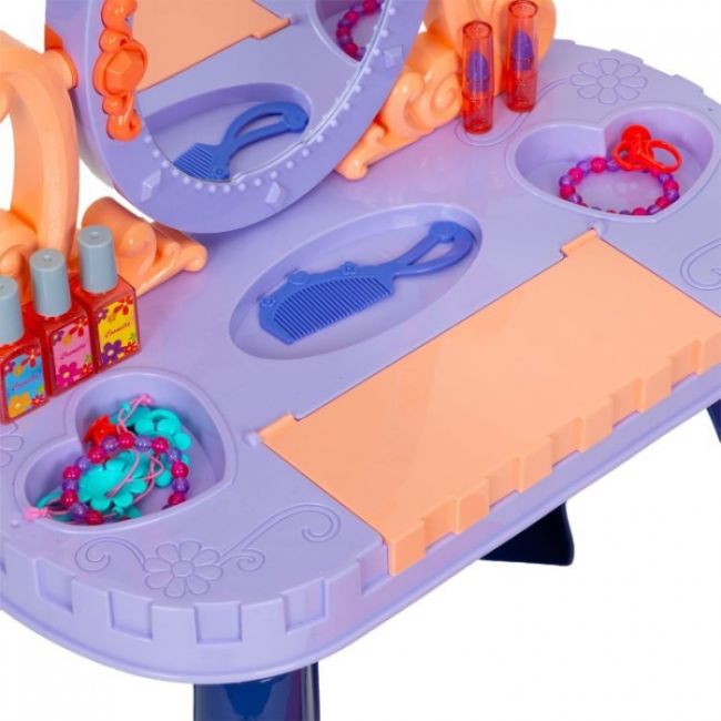 Masuta de toaleta pentru copii cu pian si accesorii ecotoys hc547390 edeedihc547390