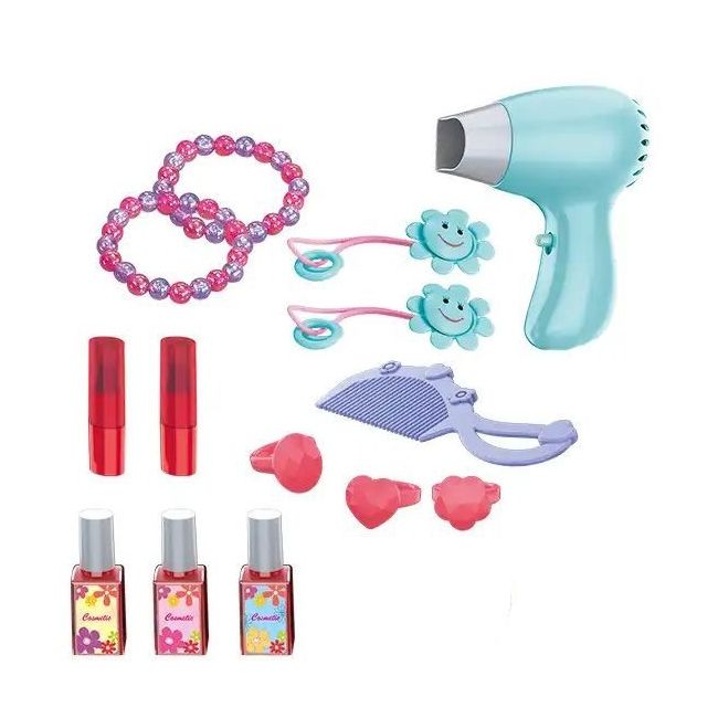 Masuta de toaleta pentru copii cu pian si accesorii ecotoys hc547390 edeedihc547390
