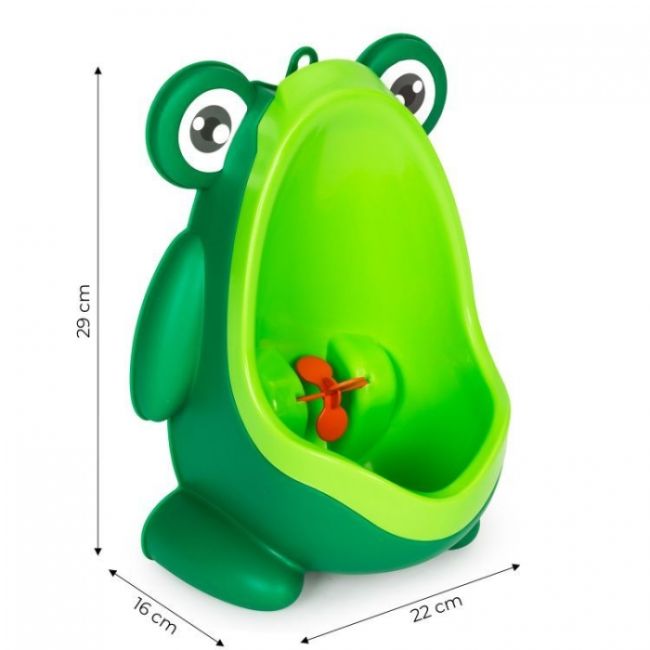 Olita tip pisoar pentru baieti in forma de broasca ecotoys ha-p06 edeediha-p06