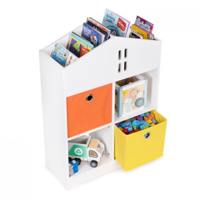 Organizator pentru jucariile copiilor in forma de casuta ecotoys zkb-03a edeedizkb-03a