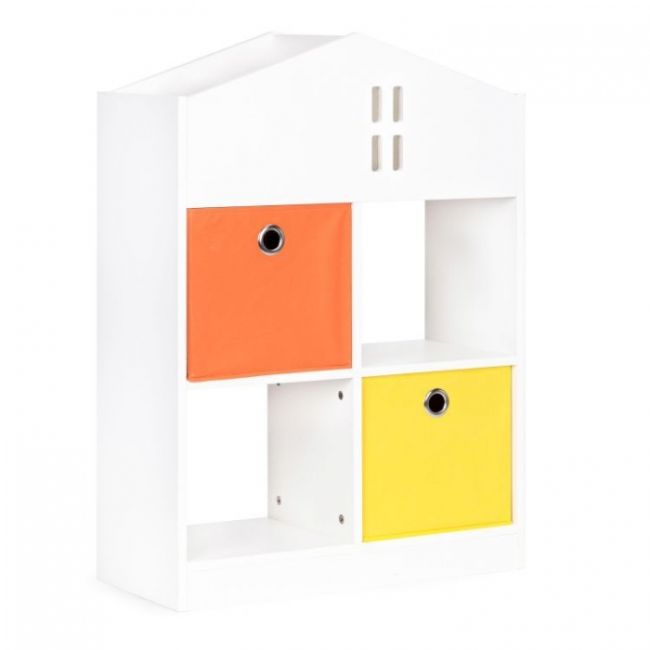 Organizator pentru jucariile copiilor in forma de casuta ecotoys zkb-3 edeedizkb-3