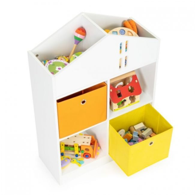 Organizator pentru jucariile copiilor in forma de casuta ecotoys zkb-3 edeedizkb-3
