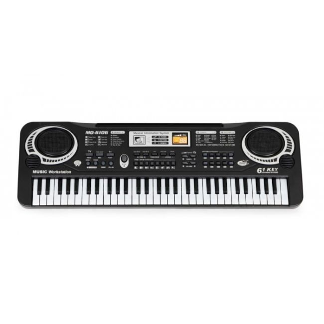 Pian electric pentru copii cu microfon ecotoys hc158194 edeedihc158194