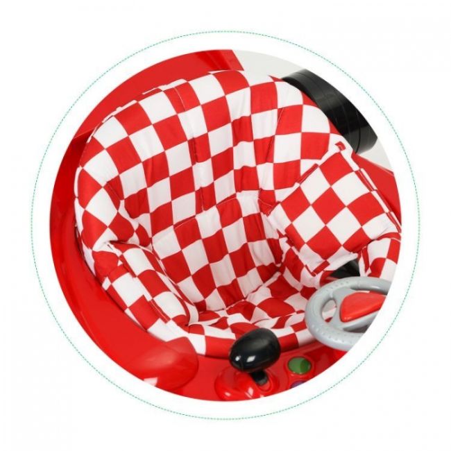 Premergator formula 1 pentru copii cu panou multimedia ecotoys j-a301e0 - rosu edeedij-a301e0red