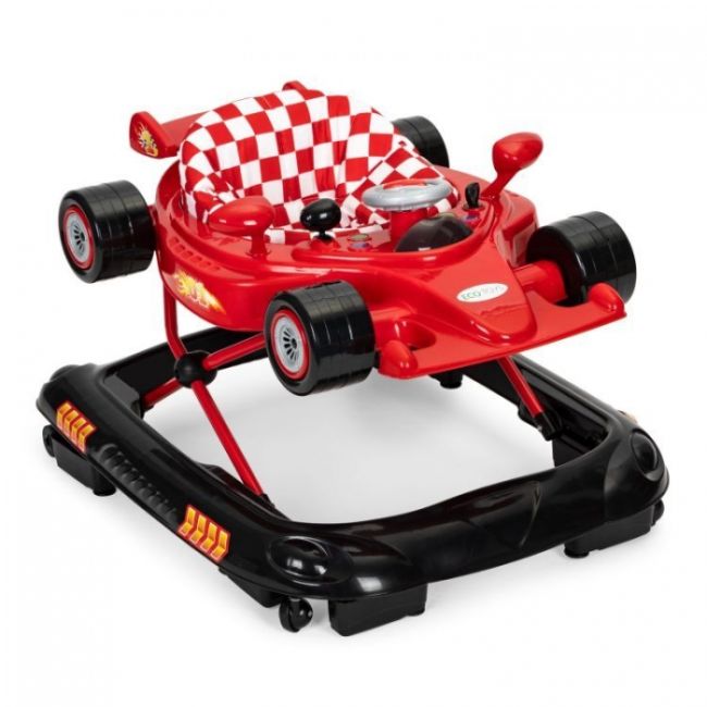 Premergator formula 1 pentru copii cu panou multimedia ecotoys j-a301e0 - rosu edeedij-a301e0red