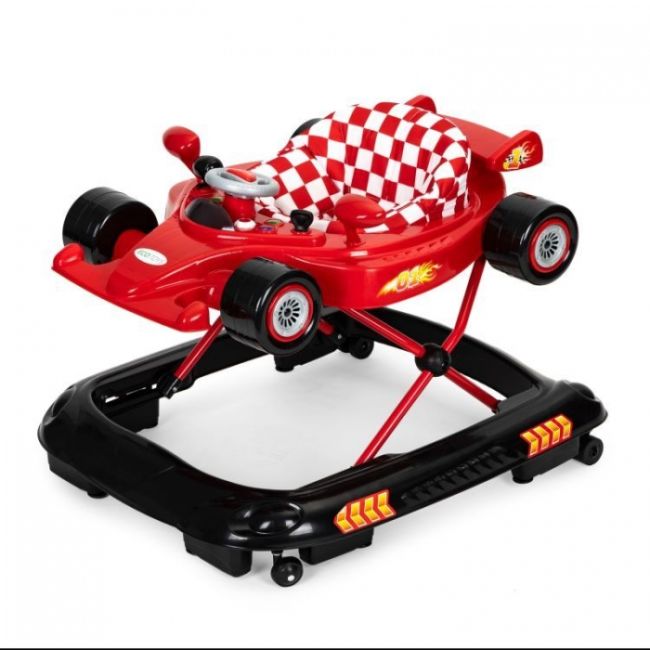 Premergator formula 1 pentru copii cu panou multimedia ecotoys j-a301e0 - rosu edeedij-a301e0red