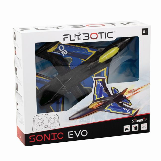 SILVERLIT FLY BOTIC AVION CU TELECOMANDA SONIC EVO VIV7530-85741