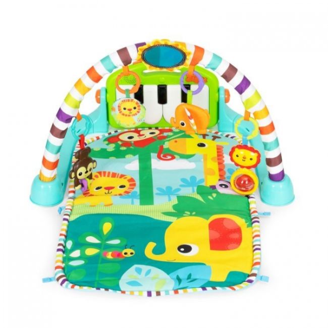 Salteluta de joaca pentru copii cu pian si jucarii ecotoys jj8843 edeedijj8843