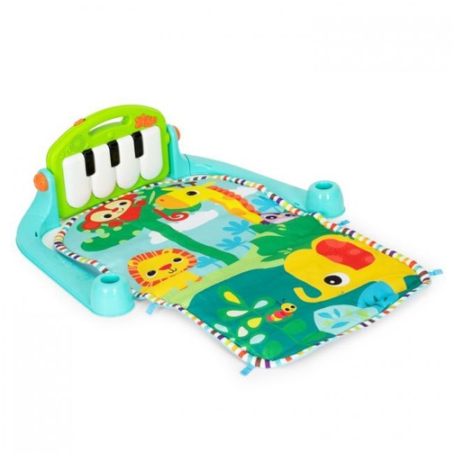 Salteluta de joaca pentru copii cu pian si jucarii ecotoys jj8843 edeedijj8843