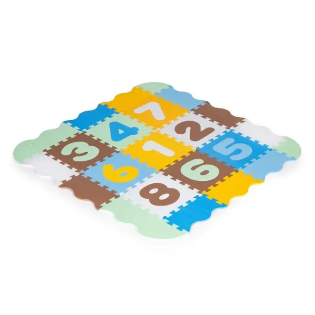 Salteluta de joaca tip puzzle cu pereti, 25 elemente, ecotoys 3255 - multicolor edeedi3255