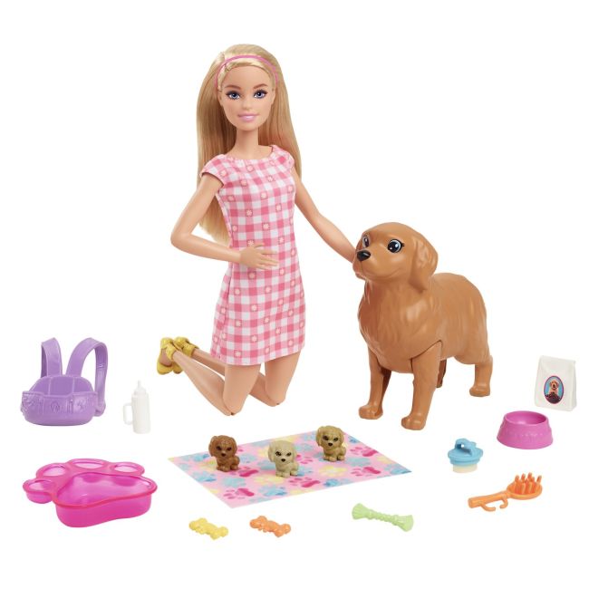 BARBIE SET PAPUSA BARBIE SI CATELUSII VIVMTHCK75