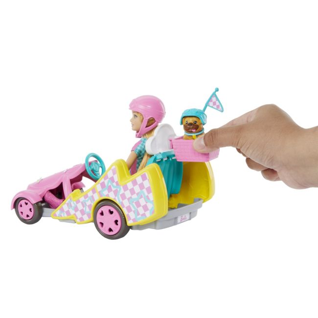 BARBIE SI STACIE PAPUSA STACIE CU KART VIVMTHRM08