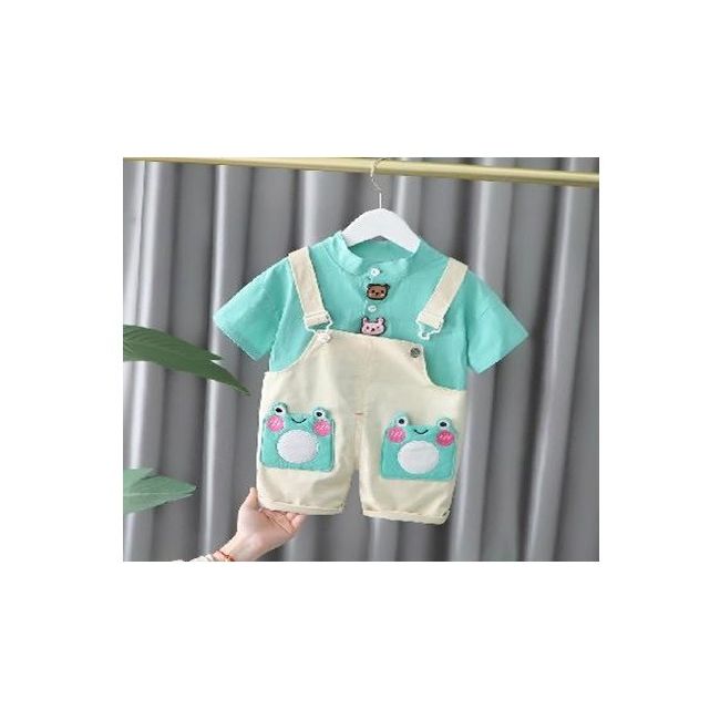 Costumas pentru baietei cu salopeta - Oac LIXQ1927-1-dg