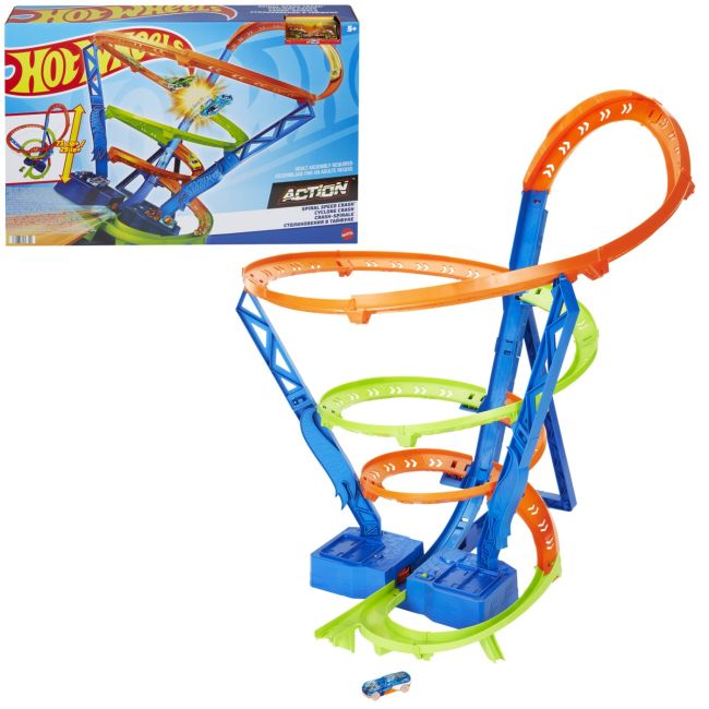 HOT WHEELS ACTION SET COLIZIUNEA SPIRAL SPEED VIVMTHGV67