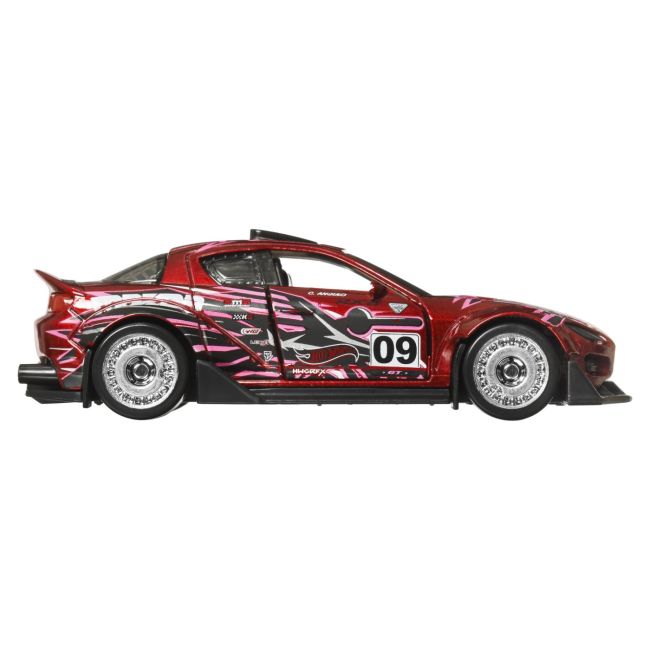 HOT WHEELS MASINUTA METALICA CU SISTEM PULL BACK MAZDA 2004 RX8 CUSTOM SCARA 1:43 VIVMTHPR70_HWH36