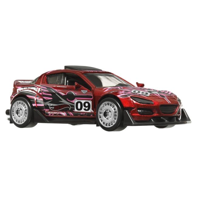HOT WHEELS MASINUTA METALICA CU SISTEM PULL BACK MAZDA 2004 RX8 CUSTOM SCARA 1:43 VIVMTHPR70_HWH36