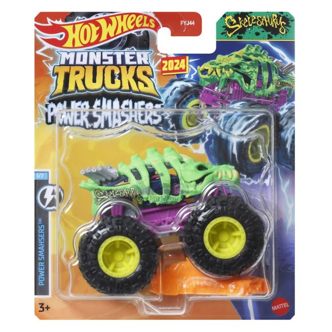 HOT WHEELS MONSTER TRUCK MASINUTA SKELESAURUS SCARA 1:64 VIVMTFYJ44_HTM30
