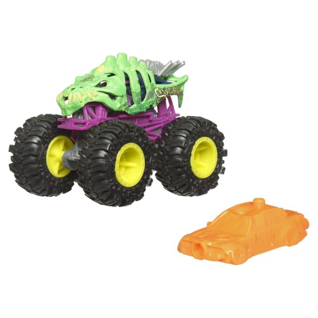 HOT WHEELS MONSTER TRUCK MASINUTA SKELESAURUS SCARA 1:64 VIVMTFYJ44_HTM30