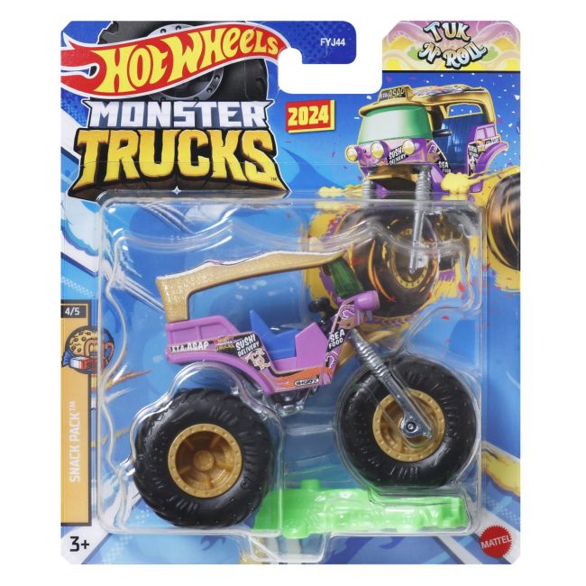 HOT WHEELS MONSTER TRUCK MASINUTA TUK NROLL SCARA 1:64 VIVMTFYJ44_HTM46
