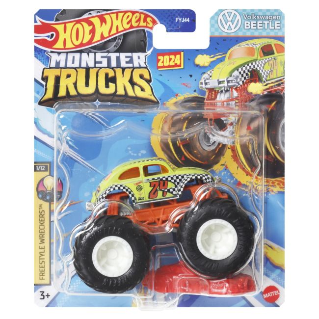 HOT WHEELS MONSTER TRUCK MASINUTA VOLKSWAGEN BEETLE SCARA 1:64 VIVMTFYJ44_HTM65